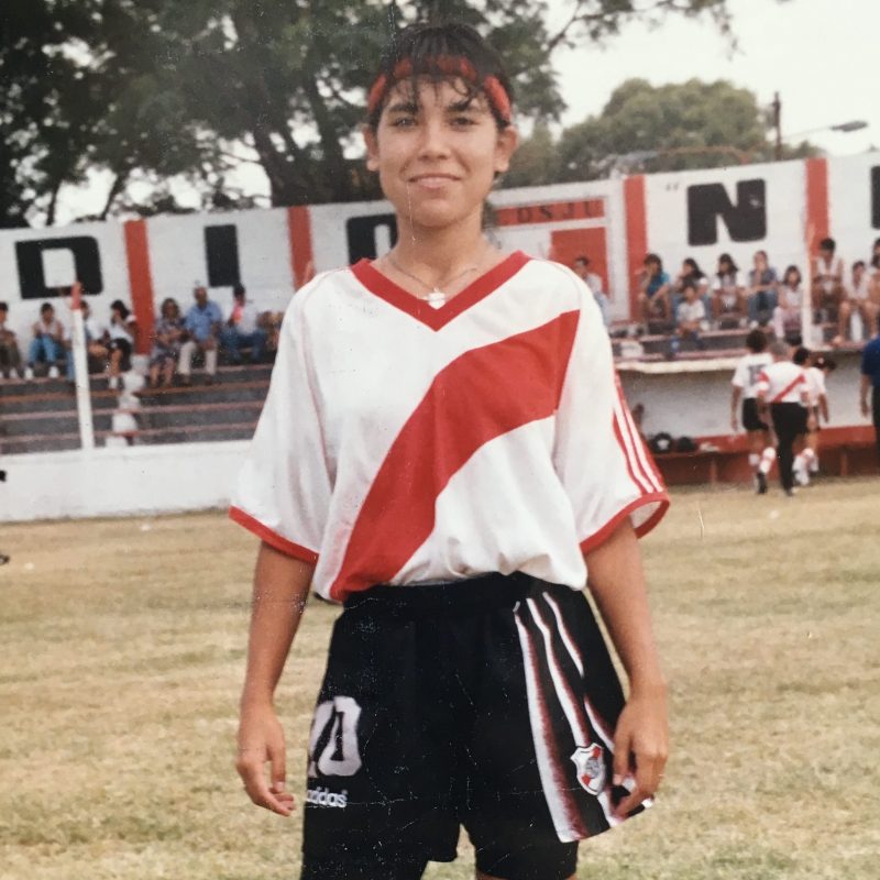 Gritalo: Yanina Gaitán, la primera jugadora argentina en marcar un gol en un Mundial